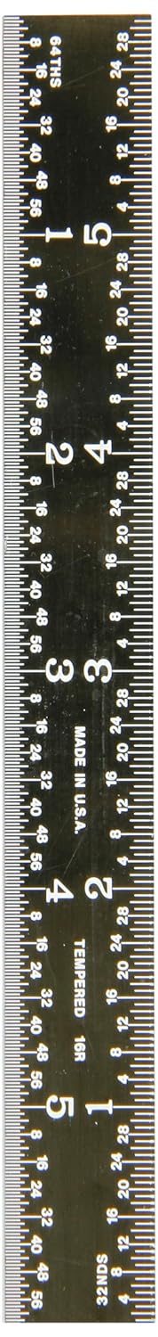 Picture of Fowler 523380060 Ez 6"16R Rig Blk Rule