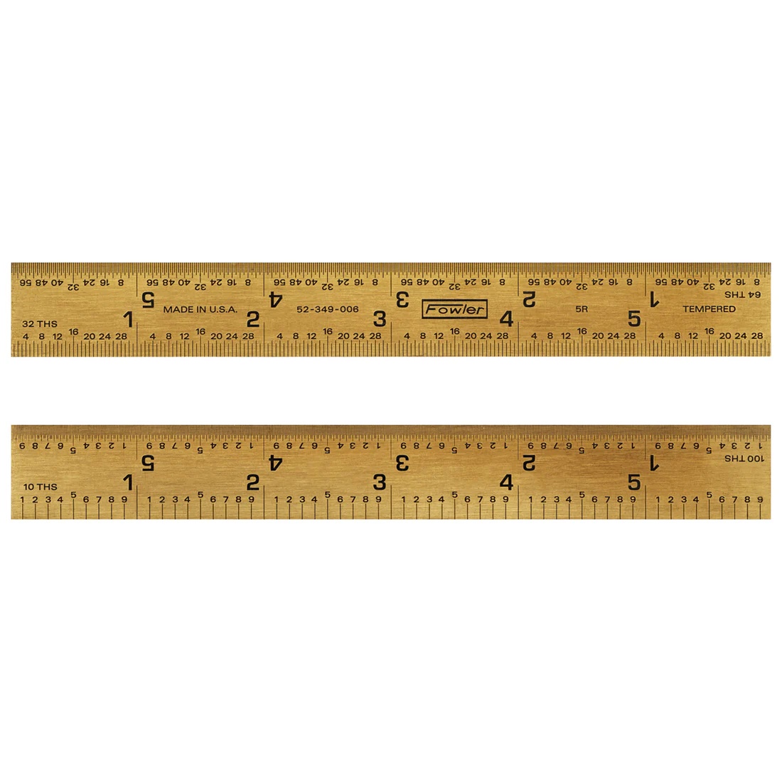 Picture of Fowler 6" Rigid Titanium Golden Rule 52-349-006-0 523490060