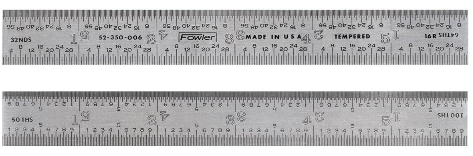 Picture of Fowler 523500240 Rule Rigid 16R 24In
