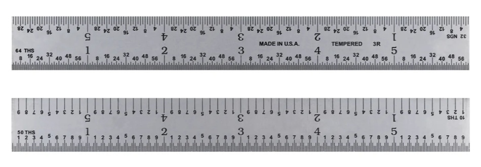 Picture of Fowler 523600180 Rule Rigid 3R 18In