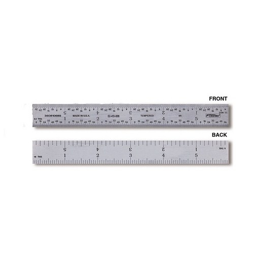 Picture of Fowler 6" Rigid Certified Rule 52-413-006 524130060
