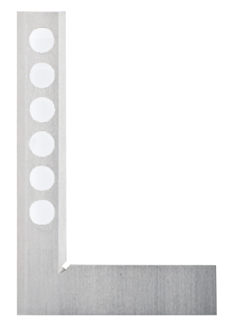 Picture of Fowler 524340080 Straight Edge Square With Scale And Magnets 8"