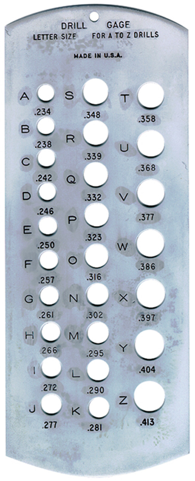 Picture of Fowler 524800060 Drill Gage 1-5.9mm