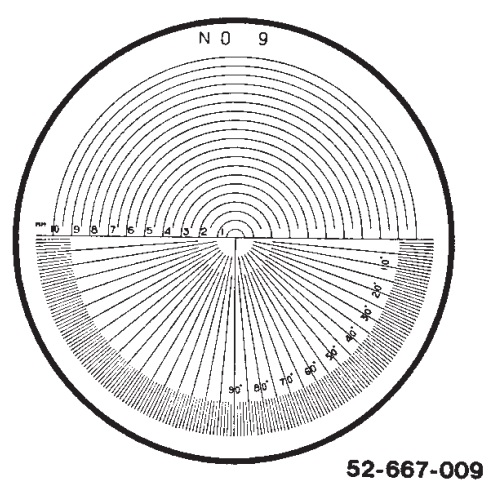 Picture of Fowler 526610090 Glass Reticle #9