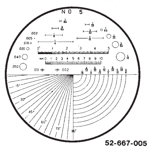 Picture of Fowler 526670050 Glass Reticle #5