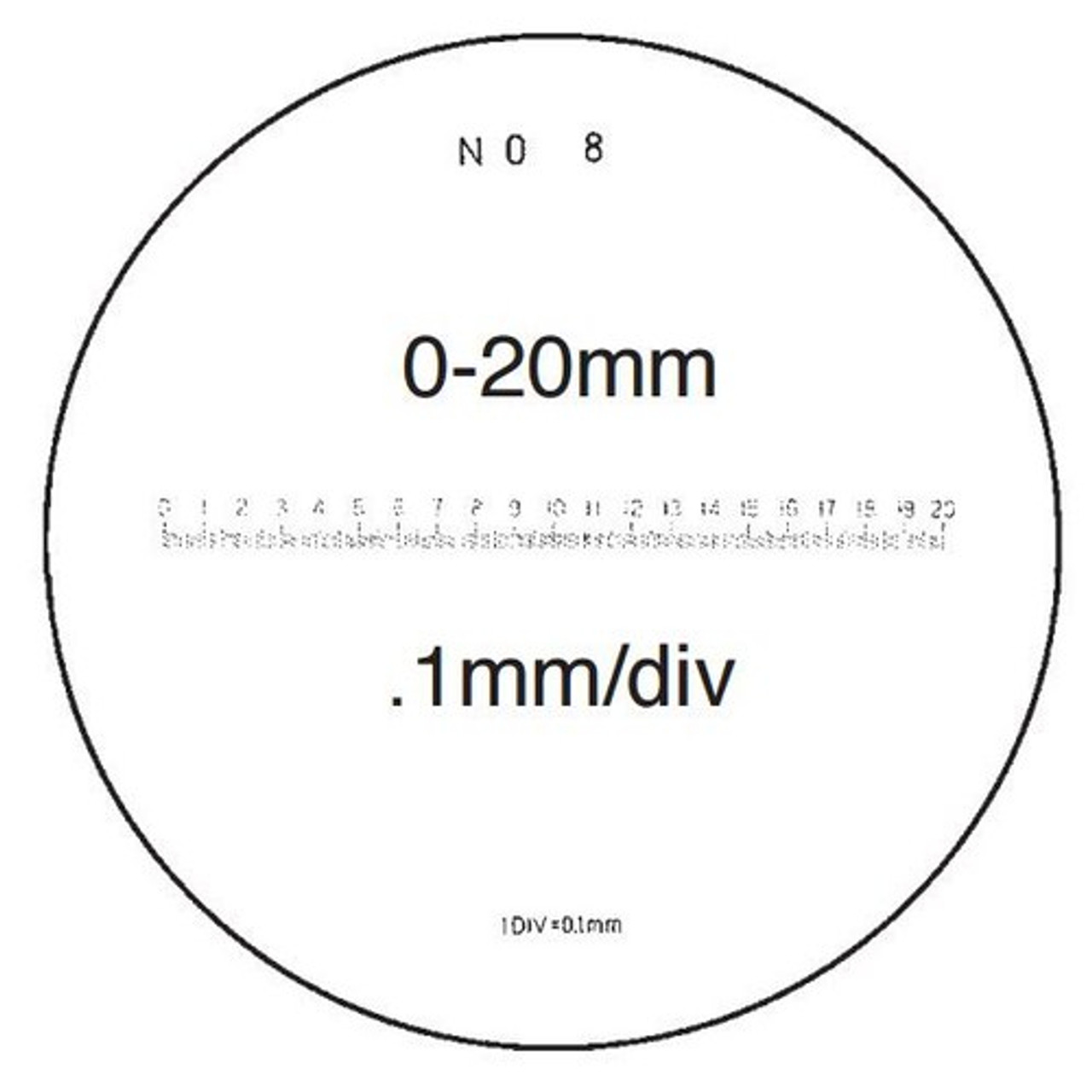 Picture of Fowler 536460680 Reticle .0001" F/200X