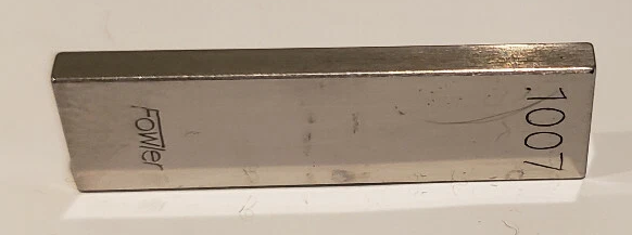 Picture of Fowler 536760620 Sq Gage Block .1007