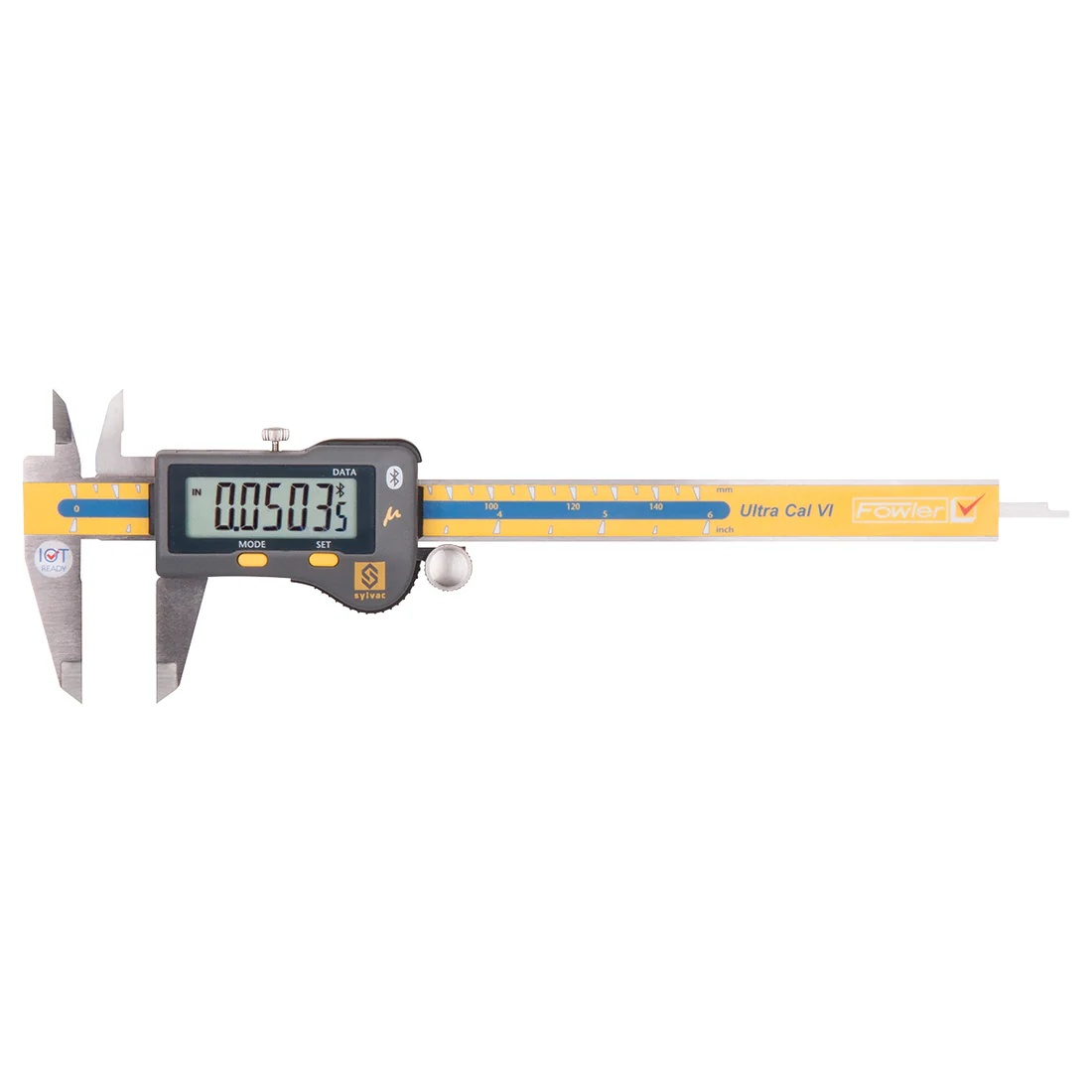 Picture of Fowler Micron 0.00005" Bluetooth Electronic Caliper 54-100-100-0