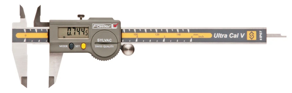 Picture of Fowler 6"/150mm Water Resistant IP54 Electronic Caliper 54-100-777-2