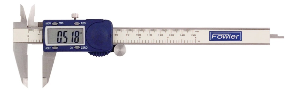Picture of Fowler 6"/150mm Xtra-Value Cal Electronic Caliper with Super Large Display 54-101-600-1