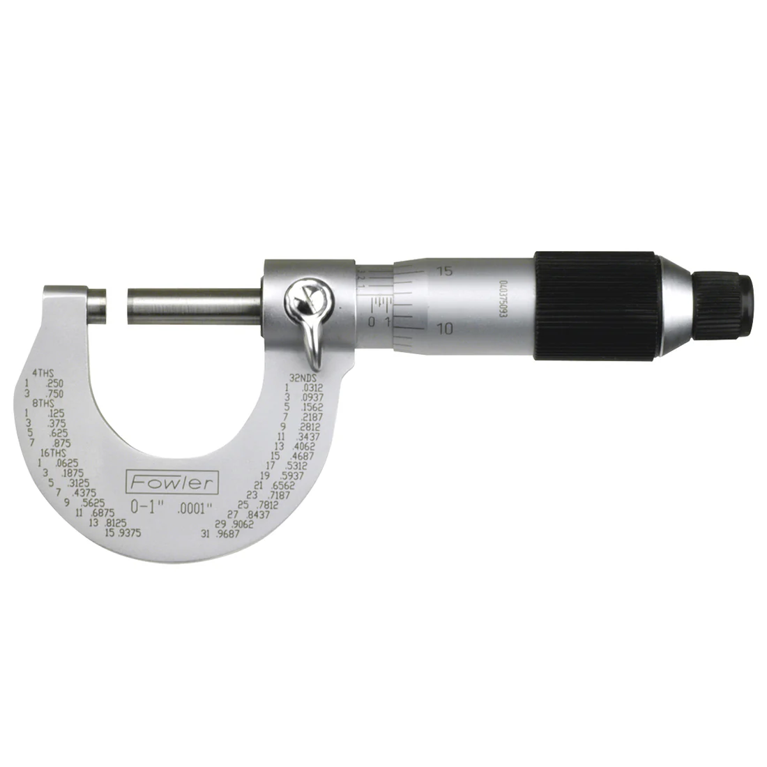 Picture of Fowler 722350011 Mic Chrom 0-1In/Frctn