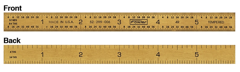 Picture of Fowler 722990120 Rules Automotive Kits GOLD Rule Flex 4R-12"