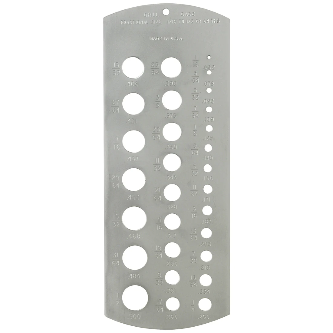 Picture of Fowler 724800050 Drill Gage 1/16-1/2In