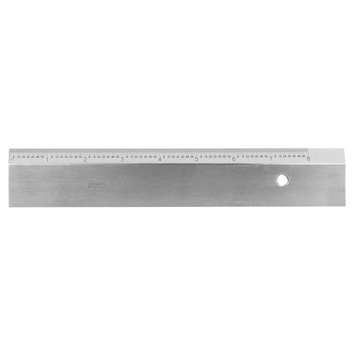 Picture of Fowler 724800700 Automotive Kits 8" Beveled Straight Edge With Rule