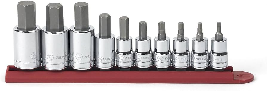 Picture of Grey 1360H 1/2 Drive 10Pc Hex Kit