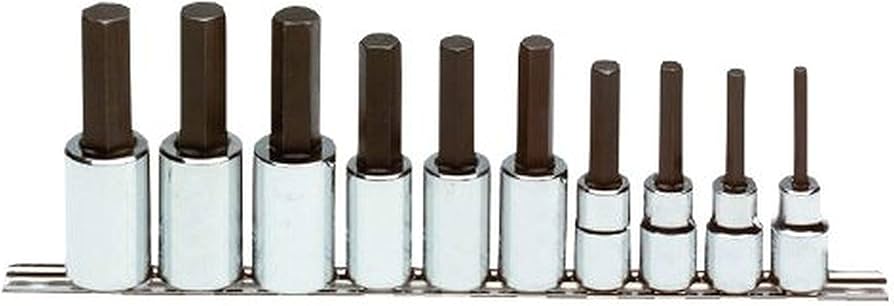 Picture of Grey GP1498MH 1/2" Drive 10 Piece Metric Hex