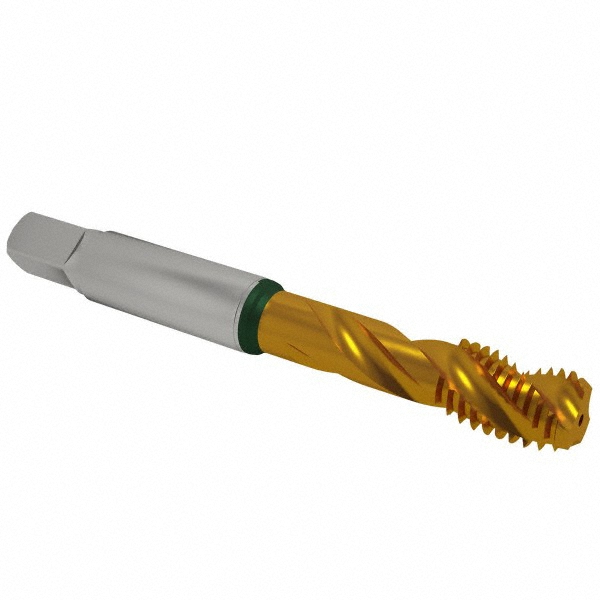 Picture of Guhring 9039220158750 5/8-11 H5/H6 Spfl Bot Tin Green Ring Tap Threading Taping