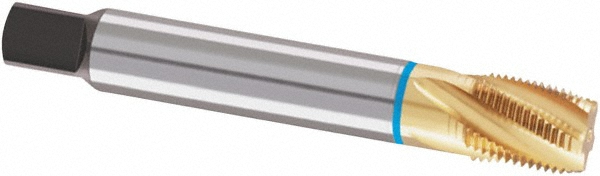 Picture of Guhring 9041270141400 1/4-18 5Fl Cobalt Sf Nptf Blue Ring Tap Threading Taping