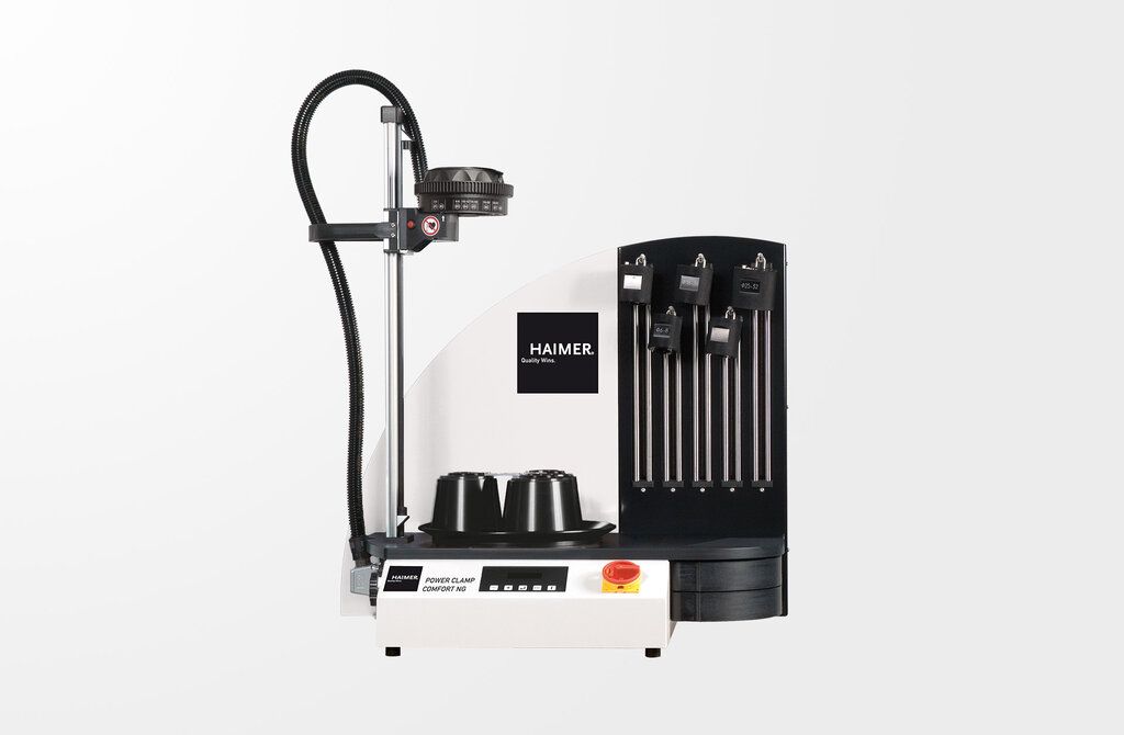 Picture of Haimer 80.100.01.3 Haimer Haimer Power Clamp Comfort USA
High Performance Shrink Fit Unit 13Kw
Black/White
- Mains Voltage: 3X360-500 V, 16 A
- Tools: Solid Carbide & HSS From Ø 3-32 mm
- Standard Coil
- Rotary Table With 3 Stations
- With Integrated Conta