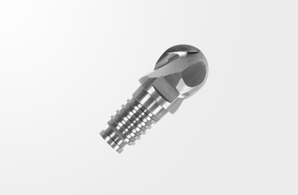 Picture of Haimer Duo-Lock Haimer Mill Alu Series Modular End Mill - Ball Nose Z2, Dl10, D1=10,00 mm DL10V4002UK1000RD-