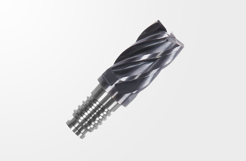 Picture of Haimer Duo-Lock Haimer Mill 
Modular End Mill - Chamfer 
Z6, Dl12, D1=1/2" DL12F2006MN1/2ZCDA