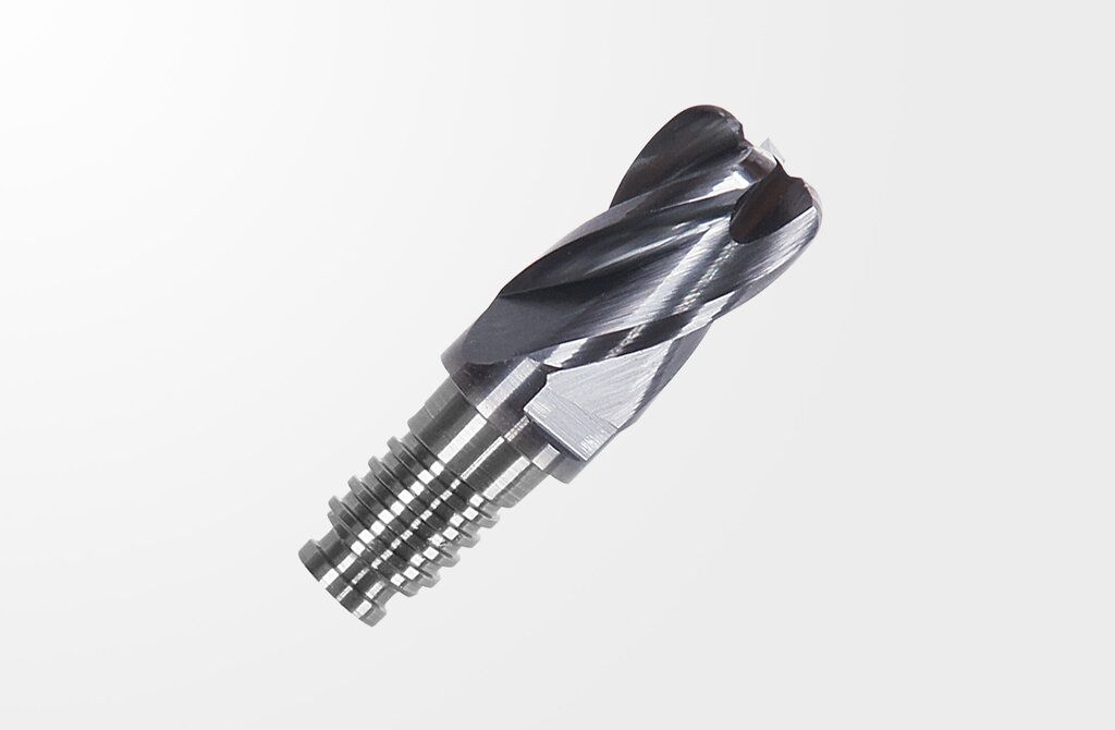 Picture of Haimer Duo-Lock Haimer Mill 
Modular End Mill - Corner Radius 
Z4, Dl16, D1=16,00 mm DL16F2004MN1600R2.50DA