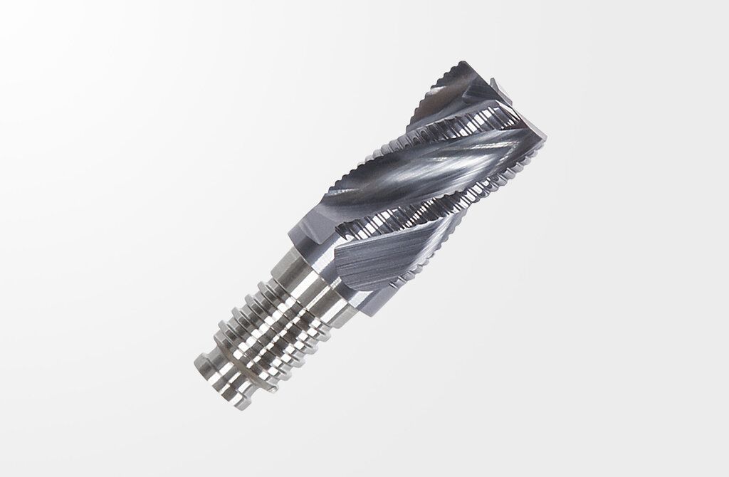 Picture of Haimer Duo-Lock Haimer Mill 
Modular End Mill - Chamfer Rough Toothing 
Z4, Dl20, D1=3/4" DL20F2304UK3/4ZCDA