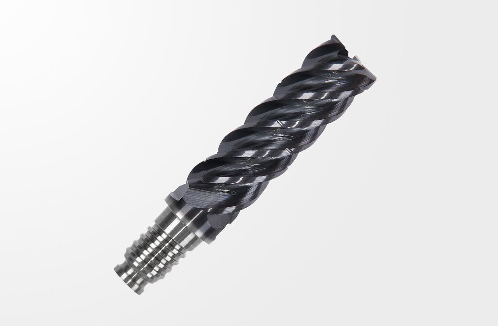 Picture of Haimer Duo-Lock Haimer Mill Power Series 
Modular End Mill - Chamfer Chip Breaker 
Z5, Dl32, D1=32,00 mm DL32F1105LL3200CDA