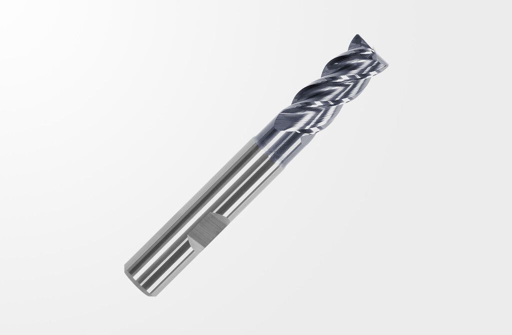 Picture of Haimer F1003NNB1800SAA End Mill 0.7087 18.00mm Dia Weldon 0.7087 18.00mm