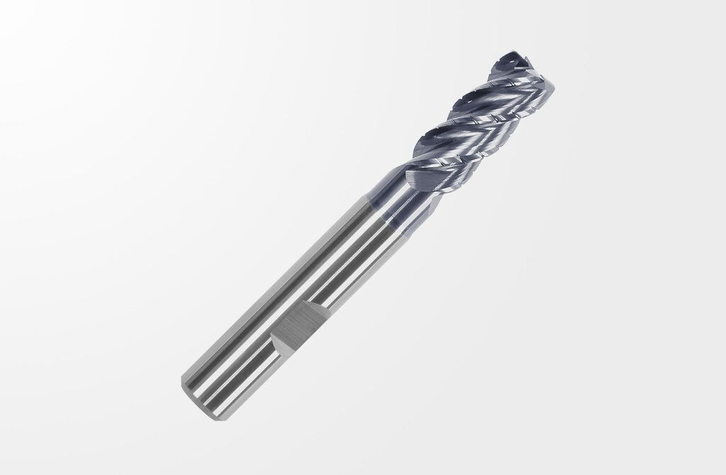 Picture of Haimer F1104NNB1800CAA End Mill 0.7087 18.00mm Dia Weldon 0.7087 18.00mm