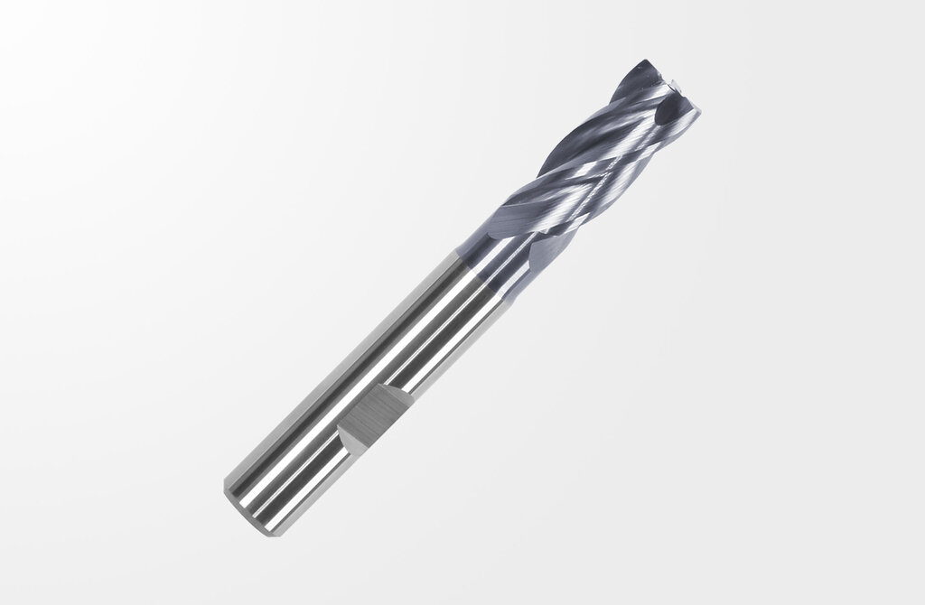 Picture of Haimer F2004MNB1/2ZSDA End Mill 0.5000 12.70mm - 1/2 Dia Weldon 0.5000 12.70mm - 1/2