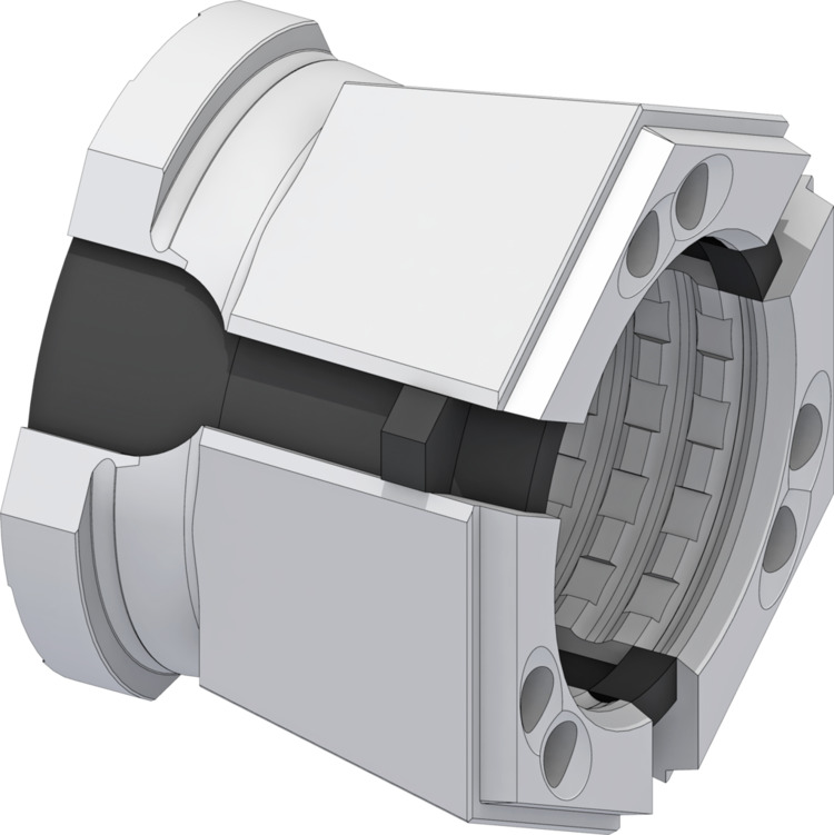 Picture of Top40R34.0 Hainbuch Work Holding 34.00mm Collet Chuck Round SE Radial & Axial Grooves