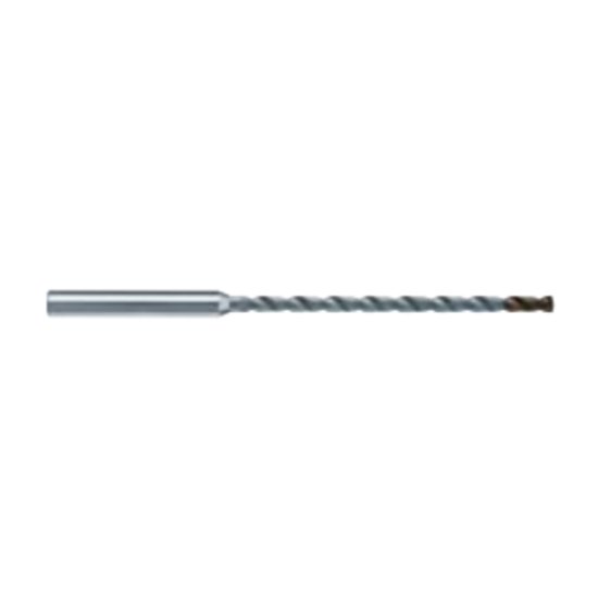 Picture of HAM TFR30-2341-0290 2.90mm 20XD Solid Carbide Deep Hole Drill, 2 Flutes, TA Coated, Coolant Thru