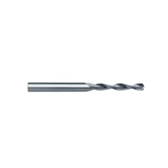 Picture of HAM TFR313-0080 0.80mm Solid Carbide Twist Drill, 2 Flutes, AMS Geometry, Uncoated, Non-Coolant
