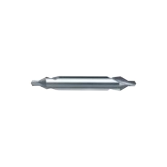 Picture of HAM TFR330-0630 6.30mm x 8.00mm Solid Carbide CenterDrill, 2 Flutes, Uncoated