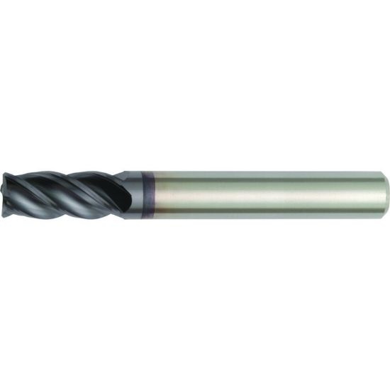 Picture of Hanita/Widia 4777120Z5LT Dia 12mm SH 0.4724 LOC 1.0236 OAL3.2677 End Mill Standard Flute High Helix Carbide TiAlN Single End Square Sharp VariMill