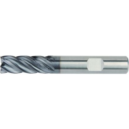 Picture of Hanita/Widia 577C20017T Dia 20mm SH 0.7874 LOC 1.4961 OAL4.0945 End Mill Standard Flute High Helix Carbide AlTiN Single End Square Sharp VariMill II
