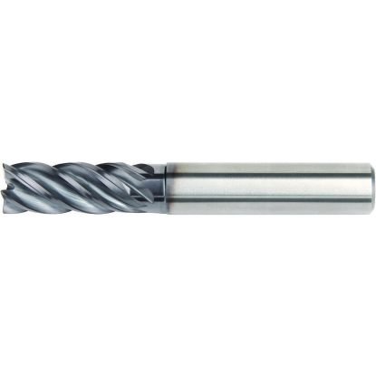 Picture of Hanita/Widia 57NC25078T Dia 25mm SH 0.9843 LOC 1.7717 OAL5.3150 End Mill Standard Flute Variable Helix Carbide AlTiN Single End Corner Radius0.1181 3.00mm VariMill II