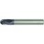 Picture of Hanita/Widia 715010004RT Dia 10mm SH 0.3937 LOC 0.3937 OAL2.9921 End Mill Standard Flute High Helix Carbide Uncoated Single End Ball NoseBall Vision Plus