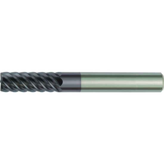 Picture of Hanita/Widia D61803002RJ Dia 3mm SH 0.1575 LOC 0.3150 OAL1.9685 End Mill Standard Flute High Helix Carbide TiAlN Single End Square Sharp Vision Plus
