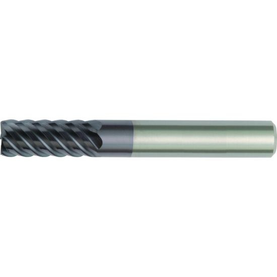 Picture of Hanita/Widia TR4S0F25008 Dia 1 SH 1.00 LOC 1.50 OAL4.00 End Mill Standard Flute High Helix Carbide TiAlN Single End Square Sharp Widia Series Mills