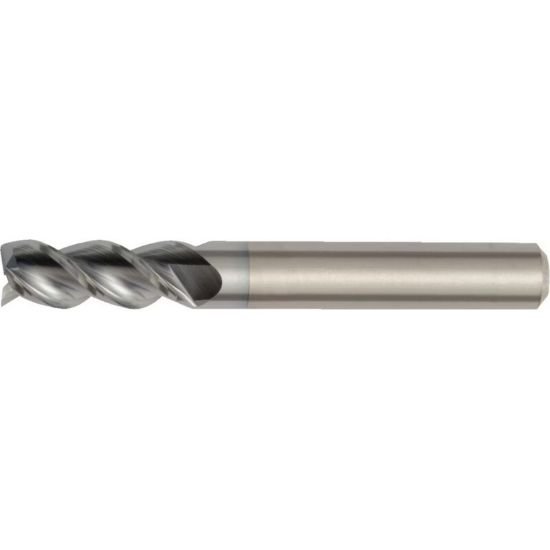 Picture of Hanita/Widia 410314014.. Dia 14mm SH 0.5512 LOC 1.2598 OAL3.2677 End Mill Standard Flute High Helix Carbide Uncoated Single End Square Sharp Widia Series Mills
