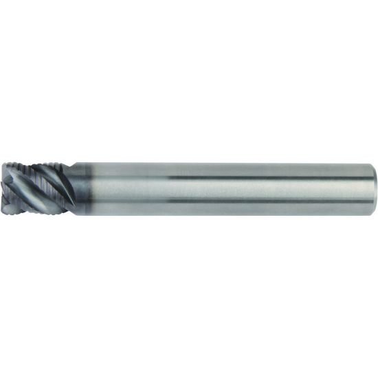 Picture of Hanita/Widia 4U4008003T Dia 8mm SH 0.3150 LOC 0.3150 OAL2.4803 End Mill Carbide AlTiN Single End Corner Radius0.0295 0.75mm Widia Series Mills