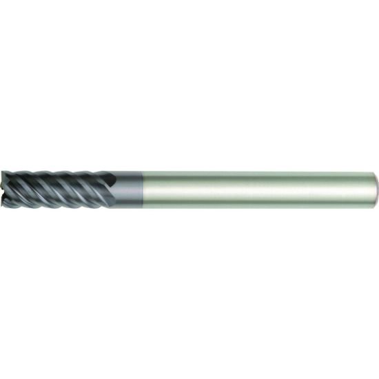 Picture of Hanita/Widia 750505002LT Dia 5mm SH 0.2362 LOC 0.2953 OAL2.9921 End Mill Standard Flute High Helix Carbide TiAlN Single End Square Sharp Vision Plus