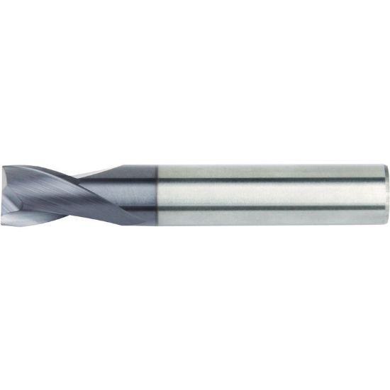 Picture of Hanita/Widia D0021400T014S Dia 14mm SH 0.5512 LOC 0.5510 OAL2.9528 End Mill Standard Flute High Helix Carbide TiAlN Single End Square Sharp Widia Series Mills