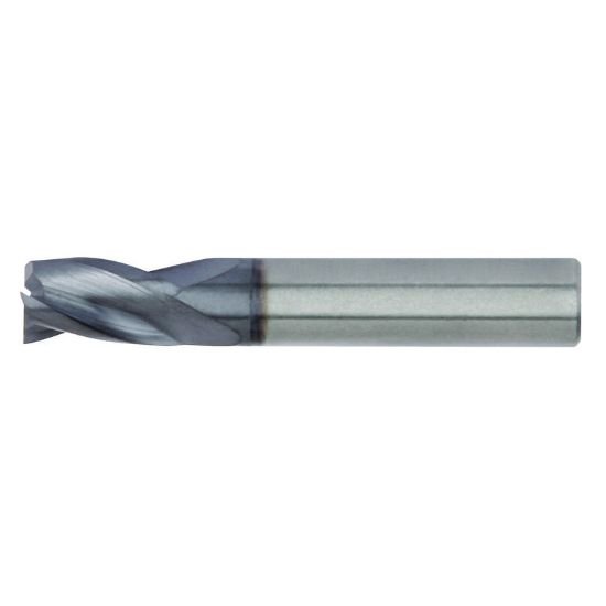 Picture of Hanita/Widia D0131200T022S Dia 12mm SH 0.4724 LOC 0.8661 OAL3.2677 End Mill Standard Flute High Helix Carbide TiAlN Single End Square Sharp Widia Series Mills