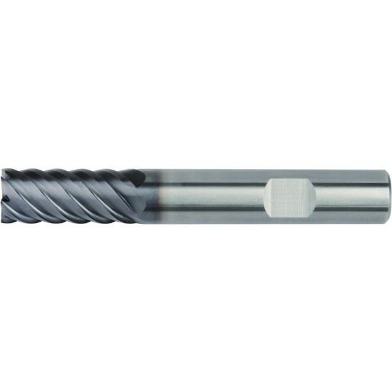 Picture of Hanita/Widia D51814014W Dia 14mm SH 0.5512 LOC 1.0236 OAL3.2677 End Mill Standard Flute High Helix Carbide AlTiN Single End Square Sharp Vision Plus