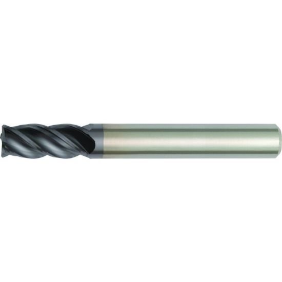 Picture of Hanita/Widia TF4V1519007C Dia 3/4 SH 2.00 LOC 2.2500 OAL5.00 End Mill Standard Flute Variable Helix Carbide TiAlN Single End Corner Radius0.0600 1.52mm VariMill I