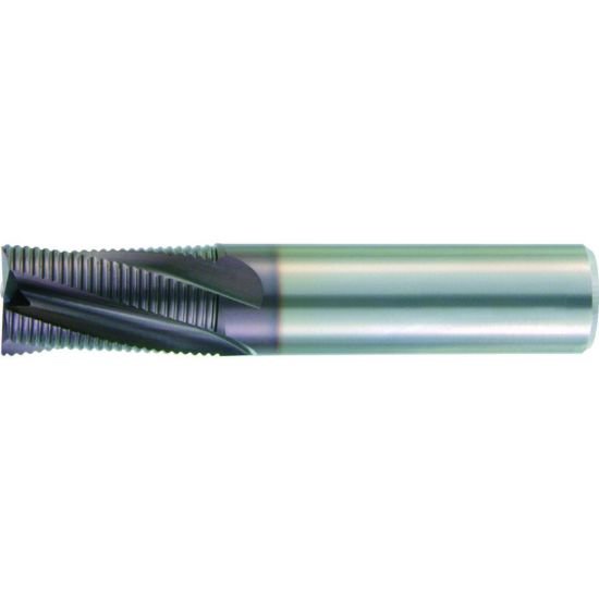 Picture of Hanita/Widia TR4S4R10004 Dia 3/8 SH 0.3750 LOC 0.50 OAL2.00 End Mill Carbide AlTiN Single End 45.0° Chamfer Widia Series Mills