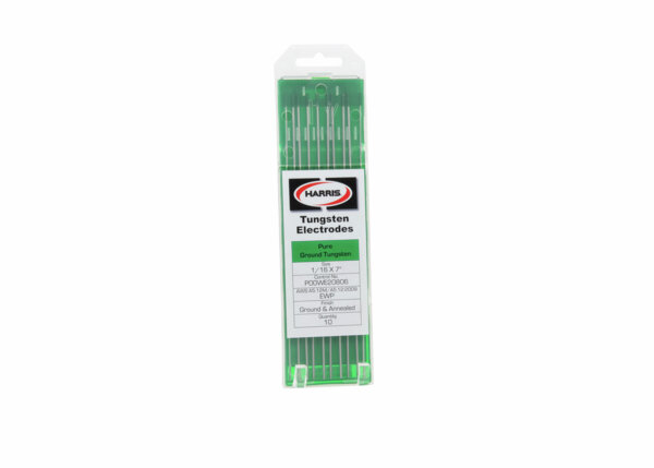 Picture of Harris/Lincoln 2600930 Tig Matirial Tungsten Electrodes Grnd Pure Tungsten
